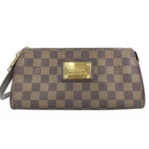 Louis Vuitton Damier Eva Handbag Brown
